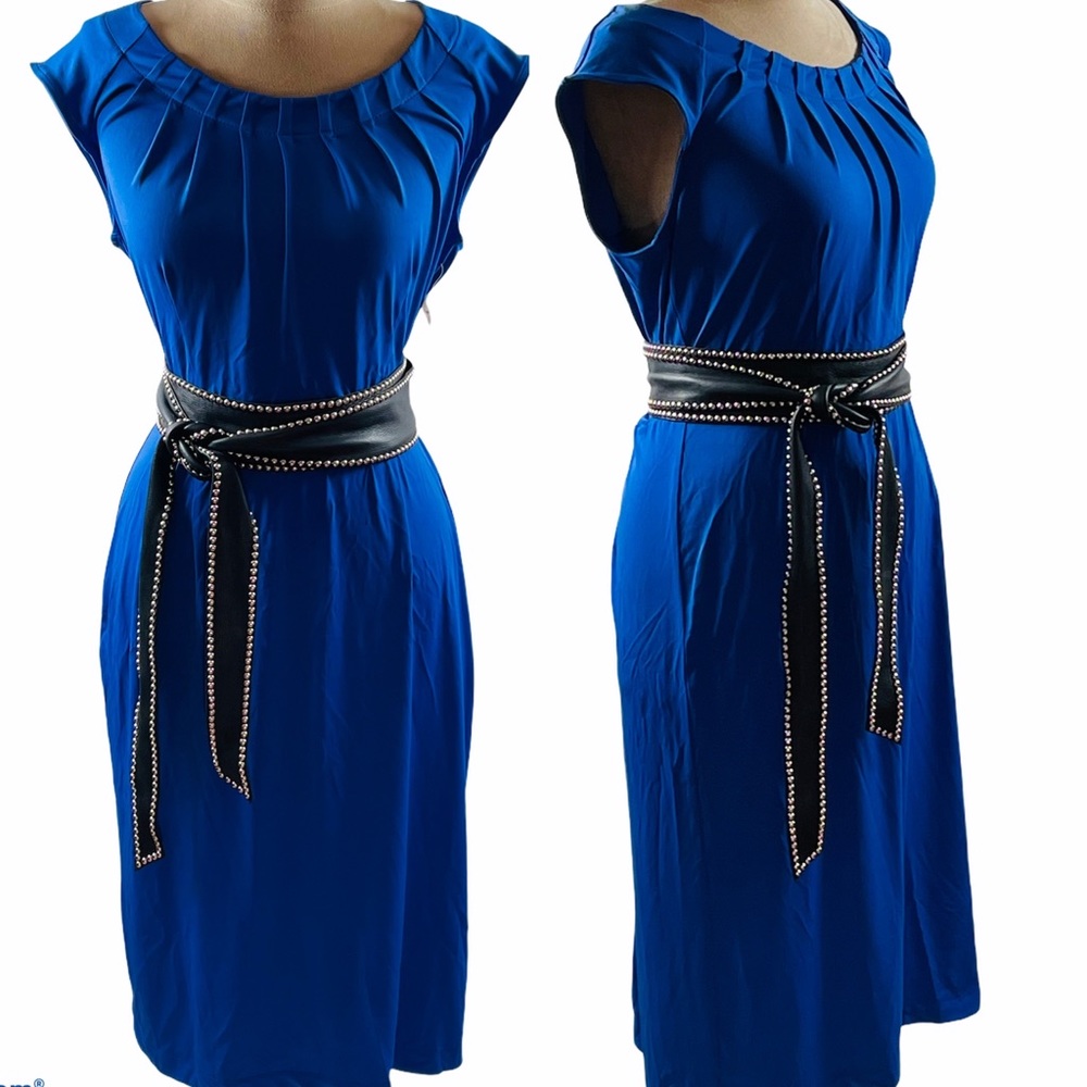 3 for $35💕NWT CHARTER CLUB ROYAL BLUE DRESS
